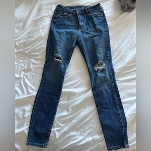 Distressed Women’s Jeans